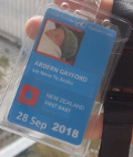 NZ First Baby U.N. badge