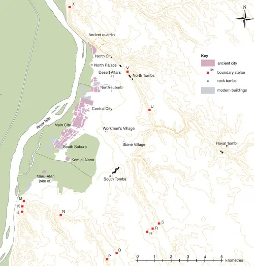 Amarna map