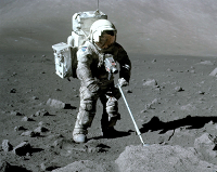 Apollo 17 working