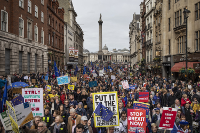 Brexit referendum march