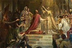 Charlemagne coronation