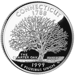 Charter Oak quarter
