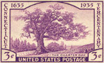 Charter Oak stamp