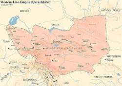 Western Liao map