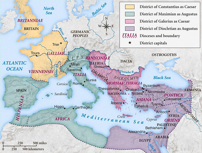 Diocletian's Tetrarchy