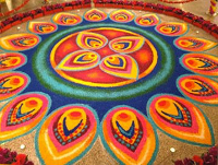 Diwali rangoli