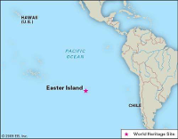 Easter Island map