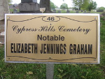 Elizabeth Jennings Graham sign