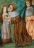 King Richard II and Queen Isabella