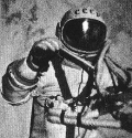 First spacewalk