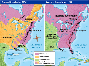 Boundaries before and after the war