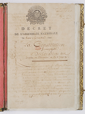 France Constitution of 1791
