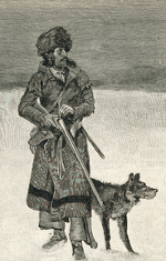 Fur trader on the Missouri River