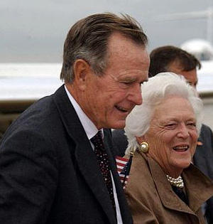 George Bush and Barbaba Bush