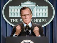 George Bush speaking