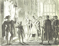 Maximilian I marrying Mary of Burgundy