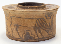 Harappan toothbrush jar