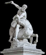 Hercules statue