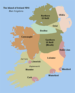 Ireland map 1014