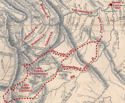 John Colter explorations
