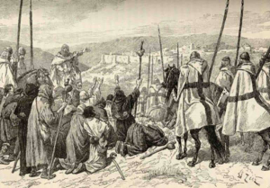 Knights Templar pilgrim escort