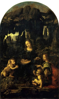 Madonna of the Rocks Louvre