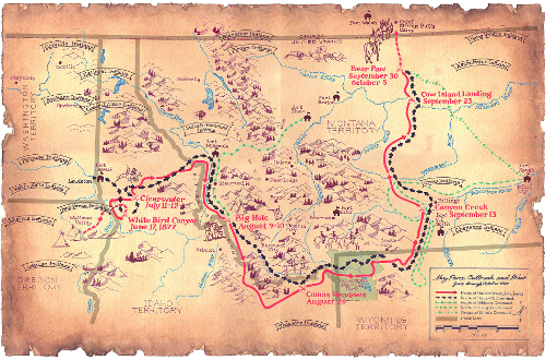 Nez Perce retreat