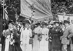 New Zealand women vote