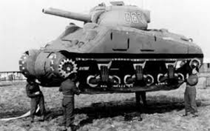 Operation Fortitude tank