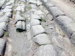 Pompeii potholes