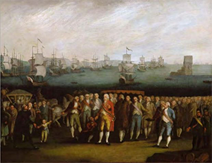 King John VI and royal family off to Brazil