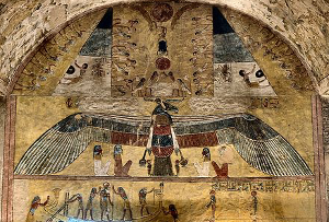 Ramses II tomb painting