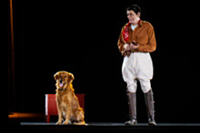 Reagan and dog hologram