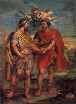 Romulus and Titus Tatius
