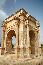 Arch of Septimius Severus in Leptis Magna