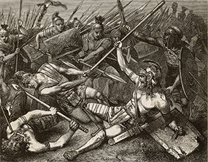 Spartacus death