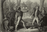 Tecumseh and Harrison