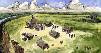 Settlement of Texas