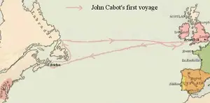 john cabot 1st voyage